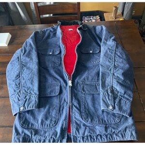 Sears Work Wear Denim XL Vintage Coat